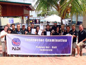 congratulations to instructor candidates from United States, Indonesia, France, Holland, UK, Spain and Singapore