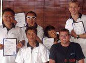 congratulations to instructor candidates from Korea, Singapore, Malaysia and UK