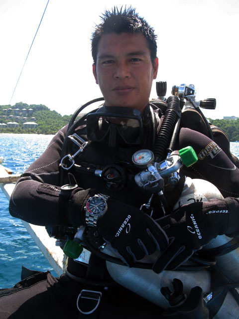 PADI Platinum Course Director SF Chong - Tec Diving